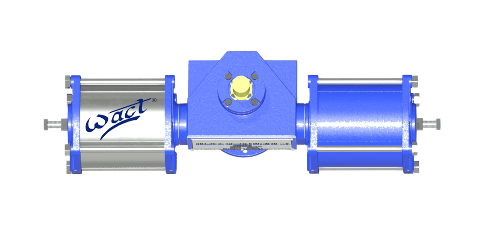 Single Acting Canted Yoke Pneumatic Actuator