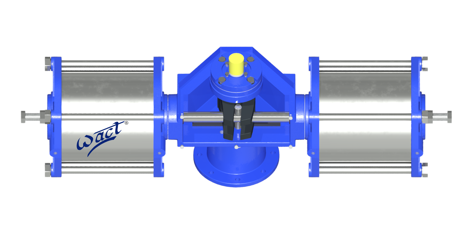 Spring Return Scotch Yoke Pneumatic Actuator