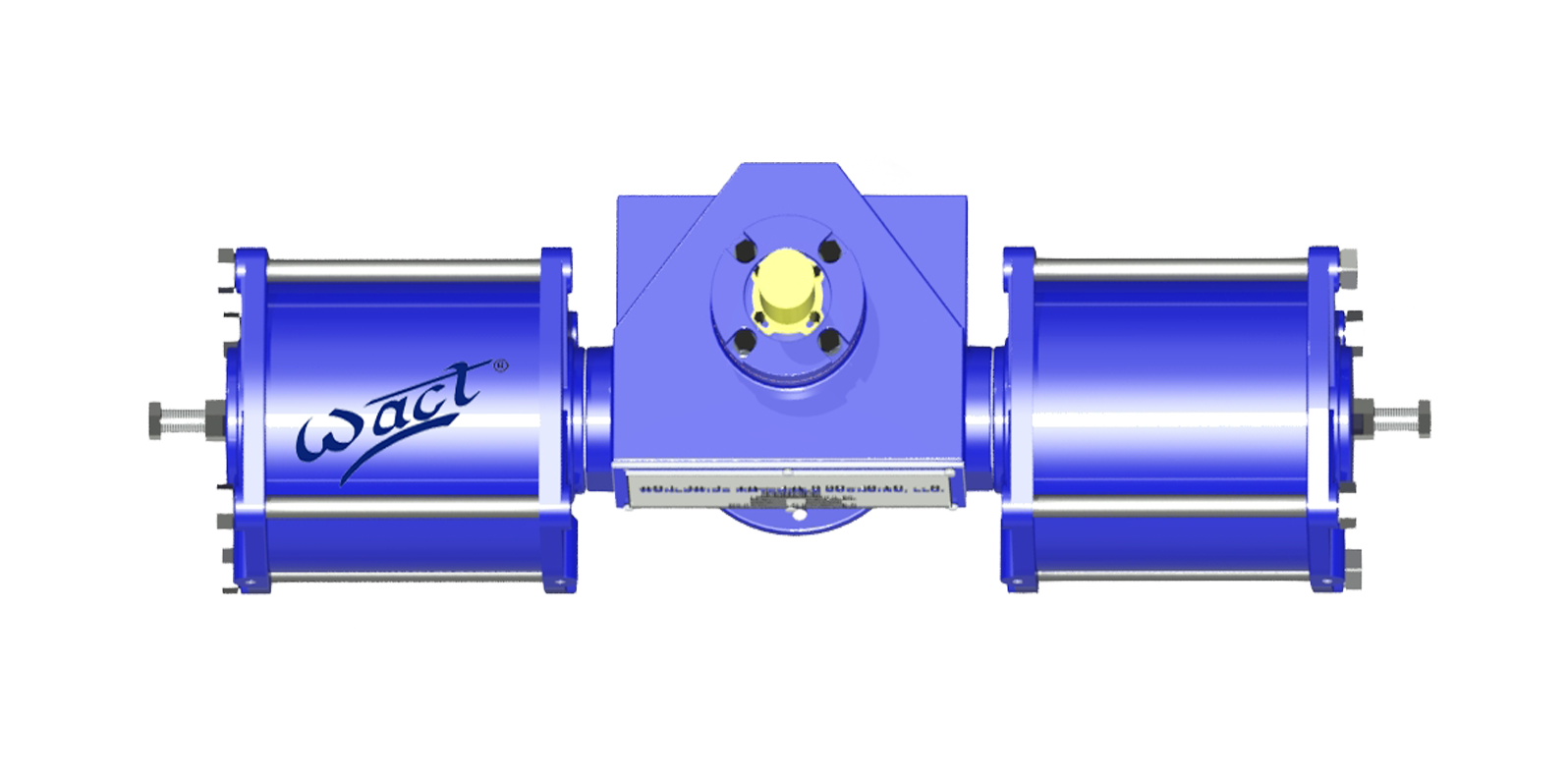 Single Acting Canted Yoke Pneumatic Actuator