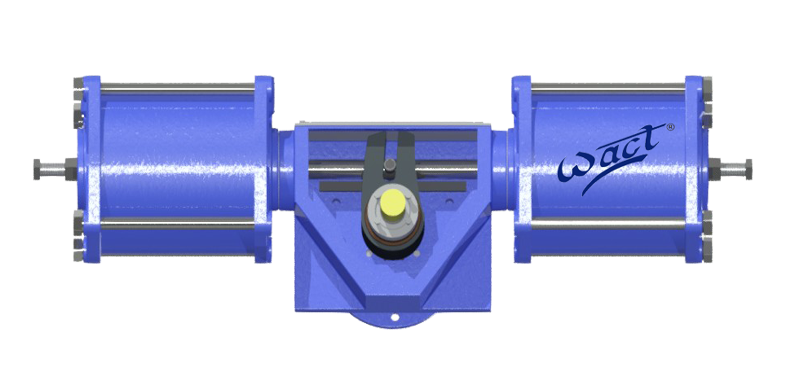 Single Acting Canted Yoke Pneumatic Actuator