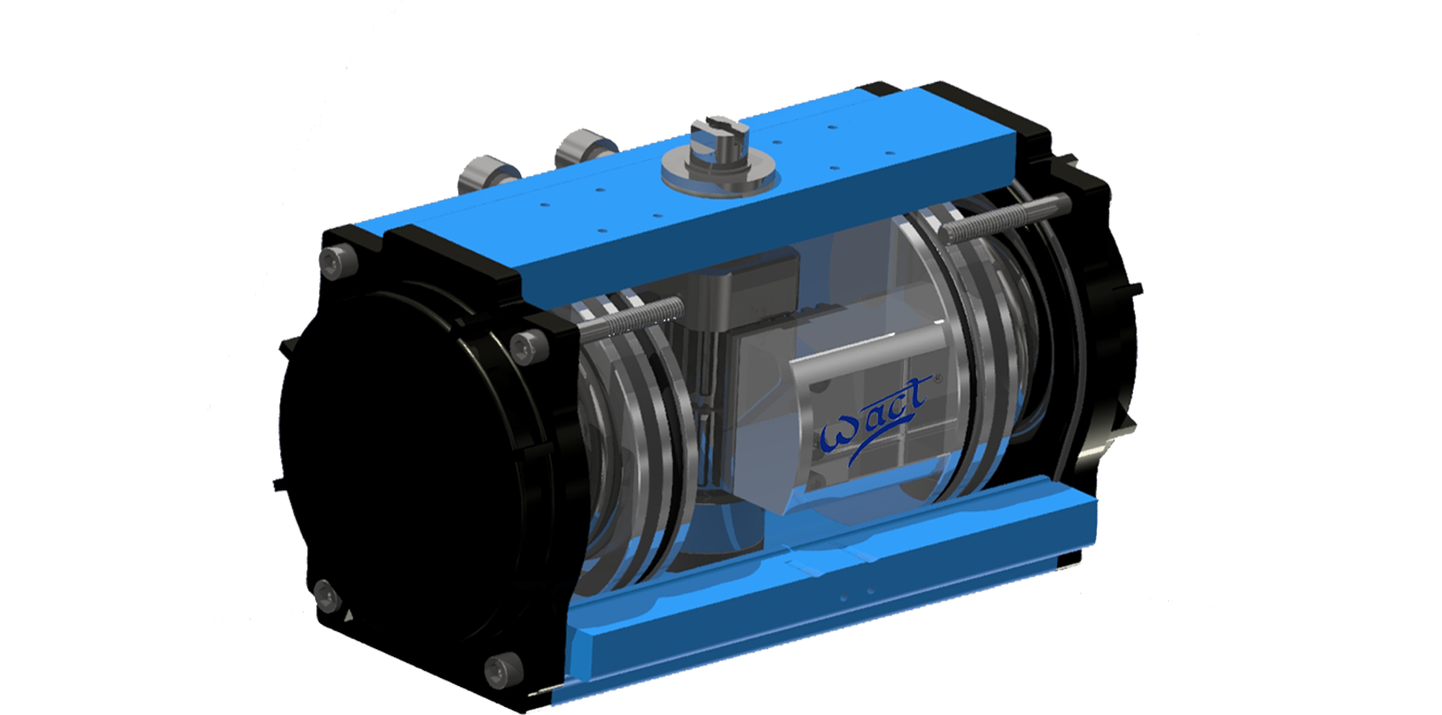 Single Acting Rack And Pinion Actuator