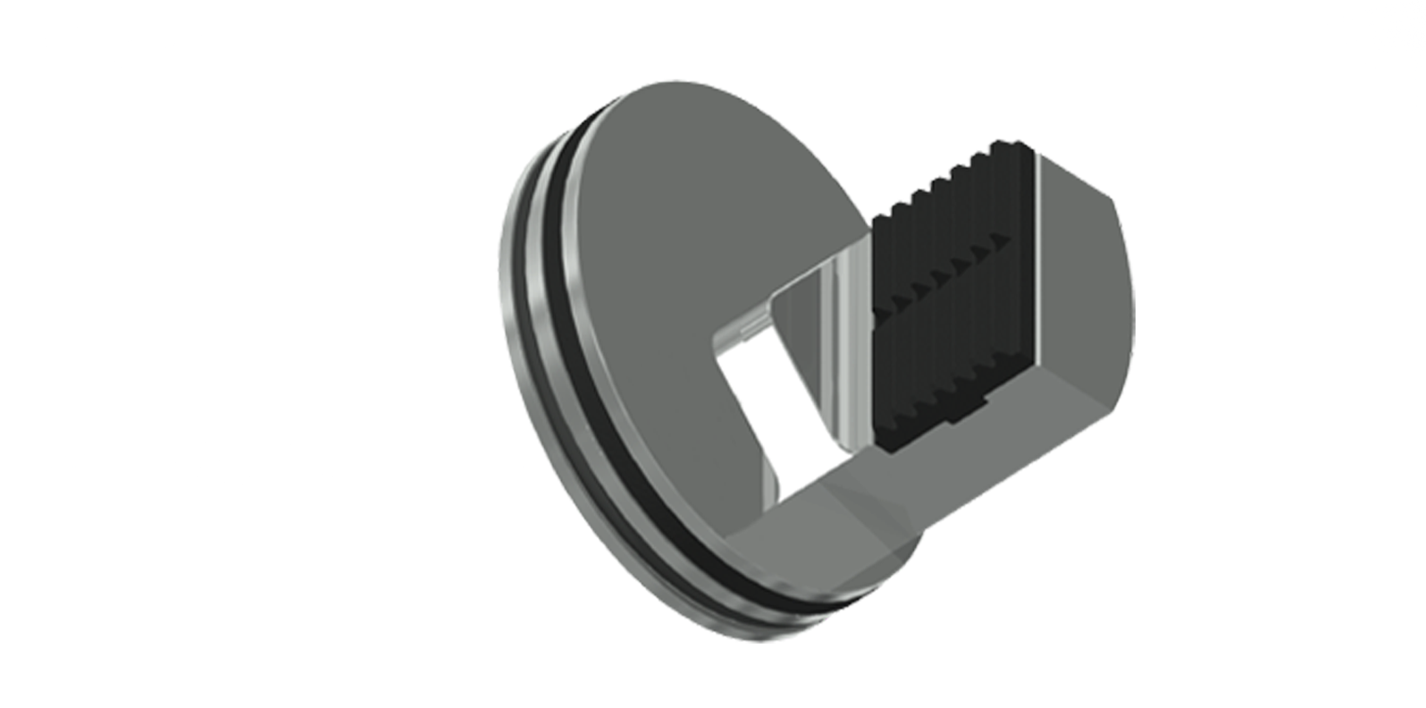 Piston With Steel Rack For high Performance