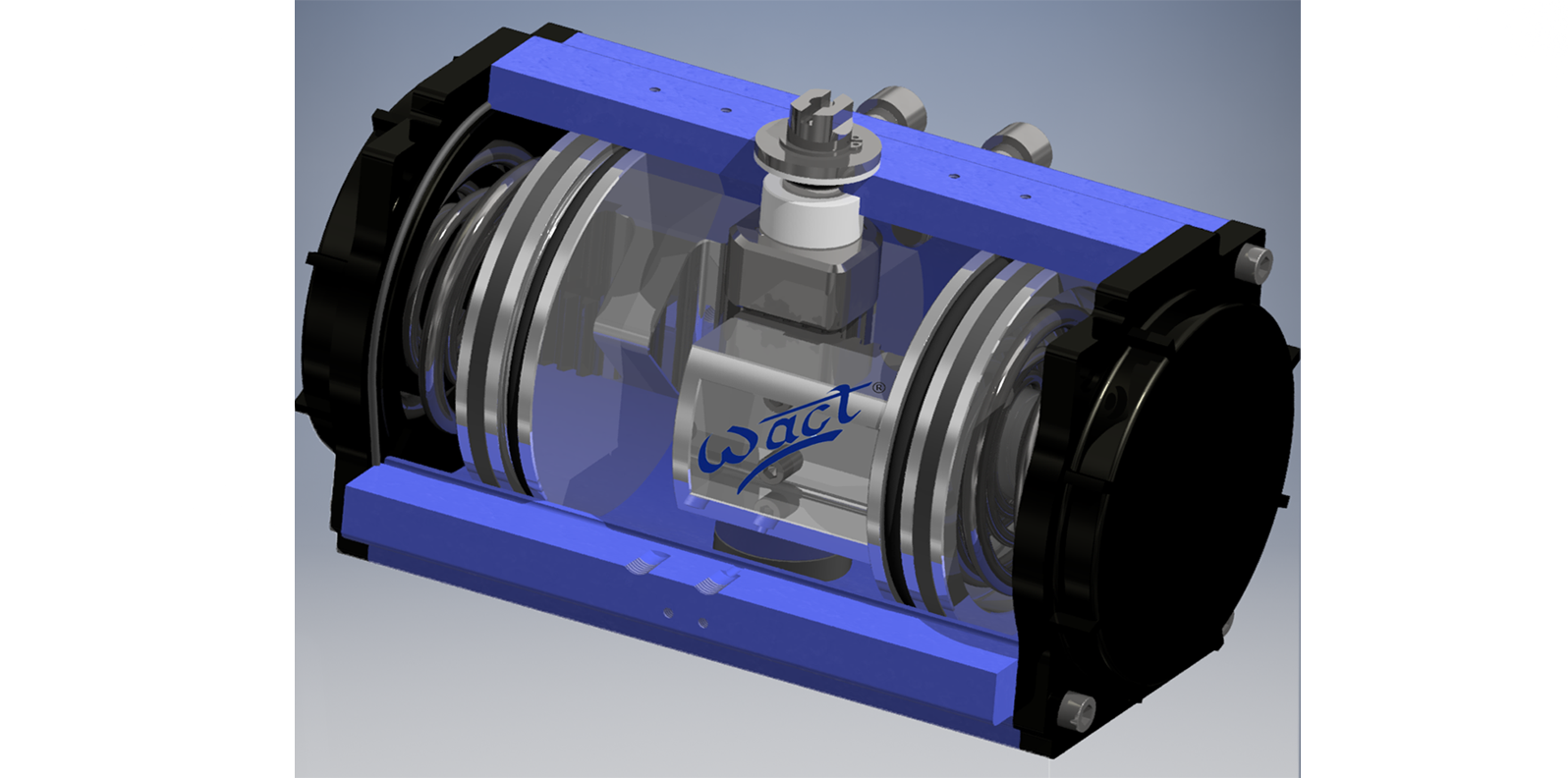 Single Acting Rack And Pinion Actuator 